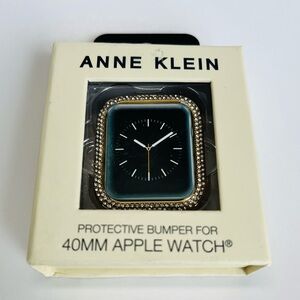 Anne Klein Gold-Tone Protective Bumper for Apple Watch 40mm